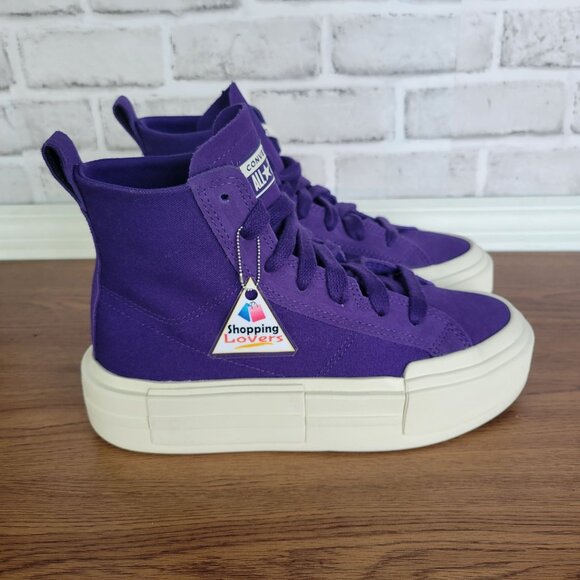 ❤️Converse Chuck Taylor All Star Cruise 7.5 Women Shoes Purple Sneakers A10238C - Picture 10 of 12